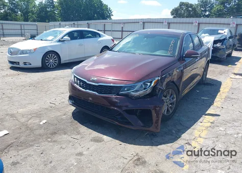 2020 Kia Optima Lx z USA, uszkodzony, nr VIN 5XXGT4L37LG447009